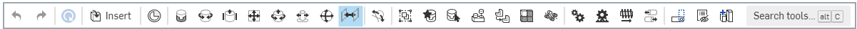 Screenshot of the Parallel icon on the toolbar