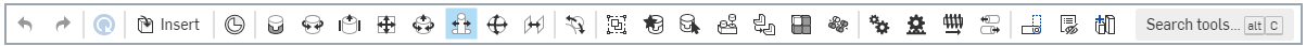 Screenshot of the Pin Slot icon on the toolbar