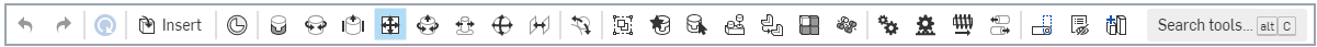 Screenshot of the Planar icon on the toolbar