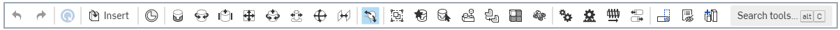 Screenshot of the Tangent icon on the toolbar